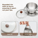 Premium Cup Set with Lid & Spoon