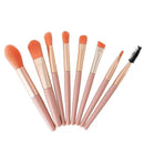 Mini 8 Pcs Makeup Brush Set