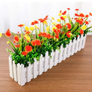 Decorative Picket Fence Flower Pot