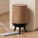 Premium Wooden Finish Trash Can